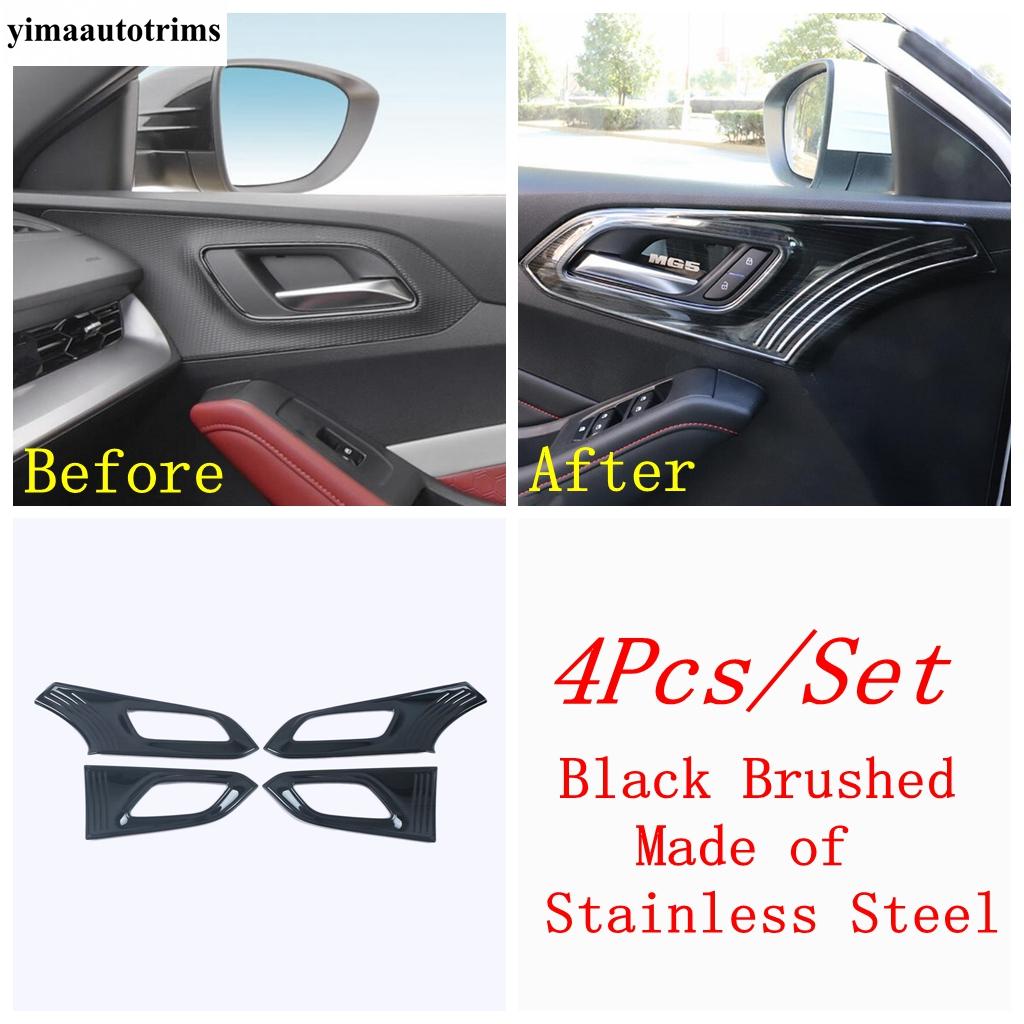 For MG 5 MG5 - Car Inner Door Armrest Window Glass Lift Switch Panel Handle Bowl Frame Cover Trim Accessories Interior