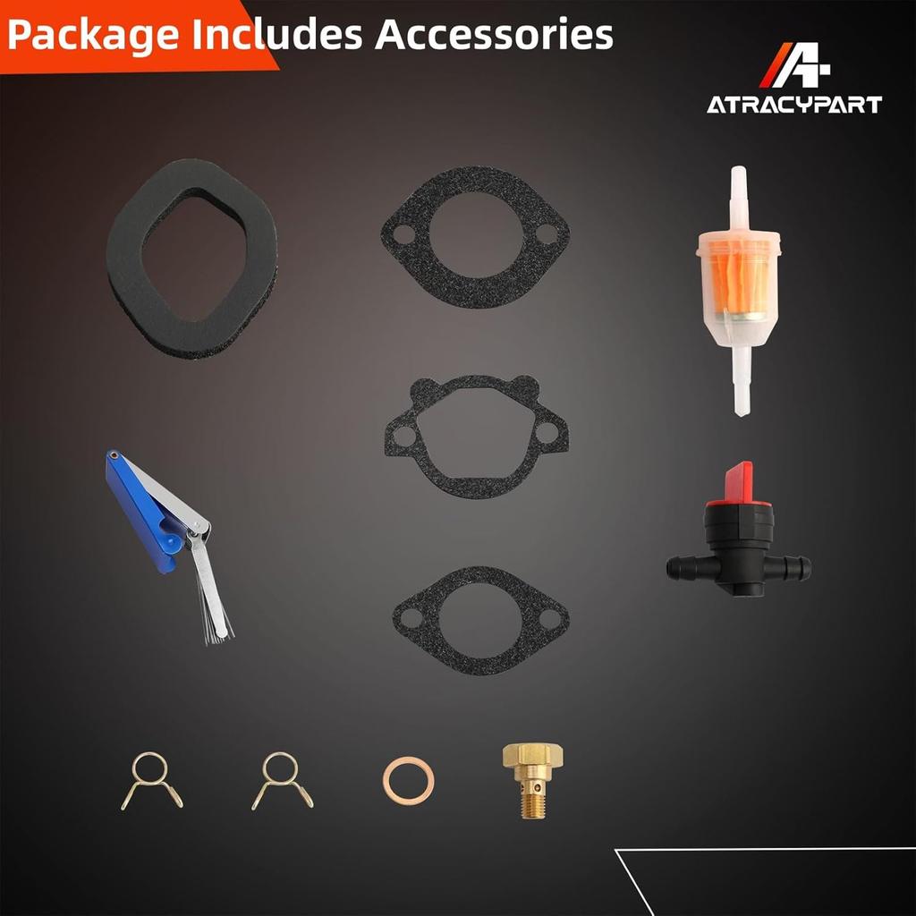 Carburetor Carb With Gaskets For Onan Cumm Generator & Microquiet 4000-Watt 4KYFA26100 4KYFA26100P 4KYFA26100K Replace# A042P619, A041D736, 146-0785