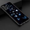 Чехол для телефона с синей бабочкой из мультфильма для iPhone Samsung Galaxy Redmi Xiaomi Oppo OnePlus Note SA 7 8 9 10 11 12 13 14 20 21 22 23 53 54 Pro Max Ultra