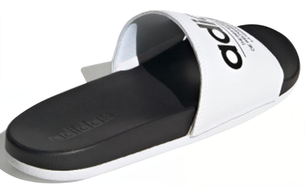 adidas Neo Adilette Comport 'Черный Белый' FX4287