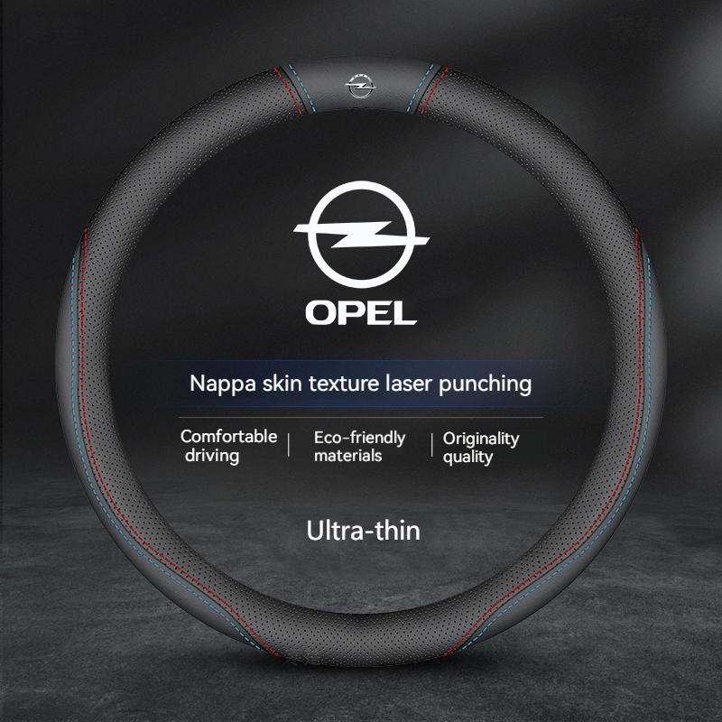 Для Opel OPCline ASTRA CORSA INSIGNIA MOKKA VECTRA GTC Tigra Карбоновое волокно Кожа Чехол на руль автомобиля Противоскользящие аксессуары