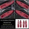 For GWM Tank 300 Hi4-T -2025 Car Window Lift Button Silicone Protective Pad Modified Car Door Side Storage Box Pad Interior