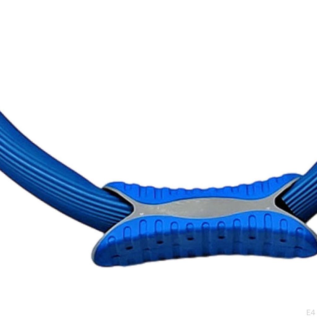 Pilates Fitness Ring Core Training Non Slip Ergonomic Device Double Handles Equipment Exercise