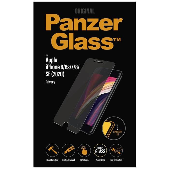PANZERGLASS - PanzerGlass Apple iPhone 6-6s-7-8-SE (2020), Confidentialité