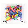 120 Pack Arrow Shaped Pencil Top Erasers TPR Material Cap Erasers for School Supplies Fits All Standard Pencils-7 Vibrant Colors