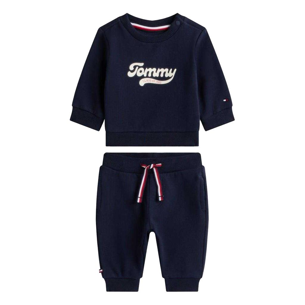 Tommy Hilfiger Baby Graphic Print Top & Bottom Set