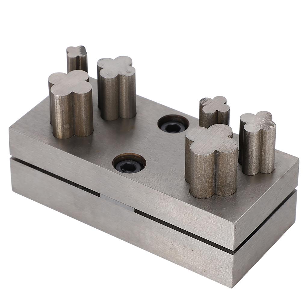 Набор дисков для пробивки отверстий, стальная пластина Lucky Clover, пробивные инструменты для ювелирных изделий