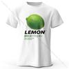 Футболка с забавным дизайном «Лимон» — необычная и игривая летняя вещь, 100% хлопок, комфортный крой