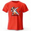 Pulling Cow Cotton Casual Short Sleeved Men's Loose Oversized T-shirt Fashionable Casual Soft Comfortable Tops