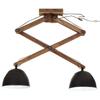 Ceiling Lamp 25 W Black 29 x 18 x 85 cm E27