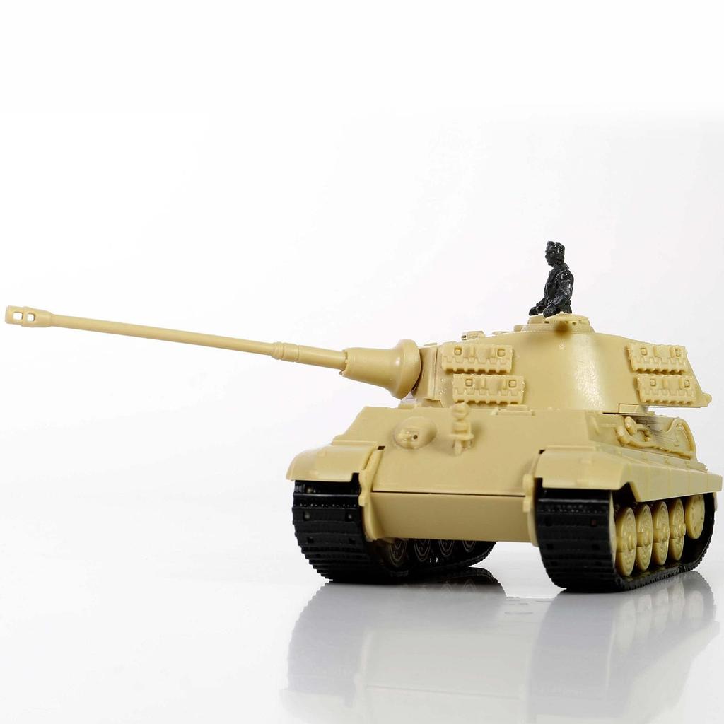PLATZ Waltersons WW2 Немецкий Королевский Тигр SS 501-й Тяжёлый Танковый Батальон Арденны Декабрь 1944 Пластиковая Модель WS55002R 1/72 (танк)