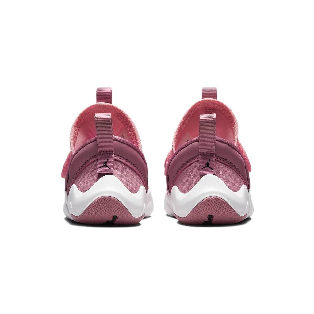 Jordan 23/7 Pink Coral TD Slip Resistant Anti Kick Slip Resistant Anti Kick Low top Toddler Shoes Pink White DQ9294-616