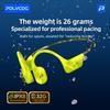 POLVCDG x34 Bone Conduction Swimming Earphones Silicone Head 32GB Memory IPX8 Waterproof 26g Sports Climbing Earphones