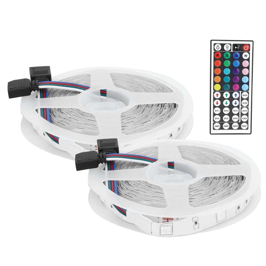 300 светодиодных лент 10 м цветные RGB ленты с регулируемой яркостью 12 В для наружного декора