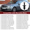 A1249900492 Накладка бампера Подкрылок Зажим-пистон толкающего типа для Mercedes-Benz Клипсы крепления молдинга крыла Фиксатор-заклепка решетки