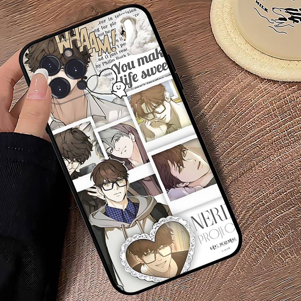 Чехол для телефона Nerd Project Bl Anime для iPhone 17 15 16 14 11 12 13 Mini Pro Max Plus