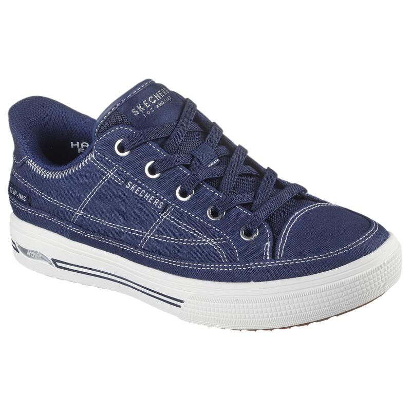 Skechers Arch Fit Arcade - Увидимся там Удобная Мода Универсальная Модная Низкие Тренировочные Кроссовки Женская кроссовка Темно-синий 177197-NVY