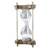 Metal Time Hourglass Vintage Home Decor 30min Timer Art Craft Sand Clock Hourglass Timer Luxury Creative European Style Gift