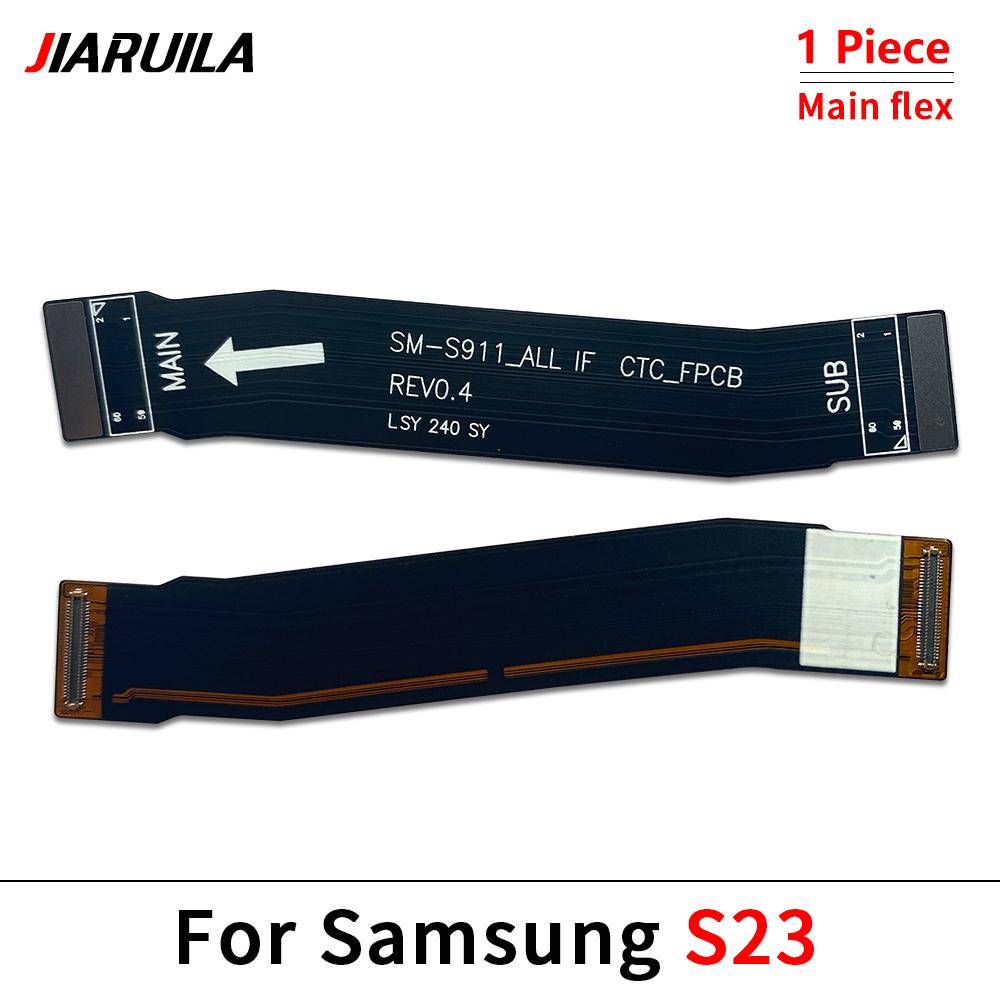 Разъем материнской платы для Samsung S11 Plus Ultra, Дисплей LCD, Шлейф, Шлейф сигнала, Замена, S911, S916, S918, S11 Ultra
