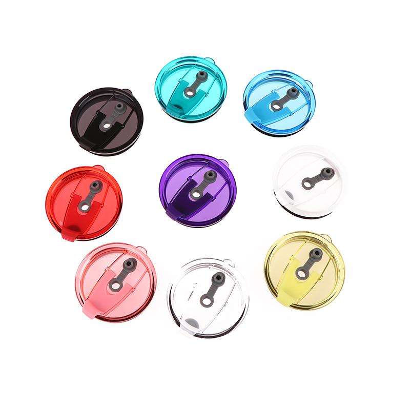 1 шт., 20 унций, герметичная крышка для бутылки, защита от брызг и проливания, простые пластиковые крышки для стакана с ледяным бластером, разноцветная термосная чашка