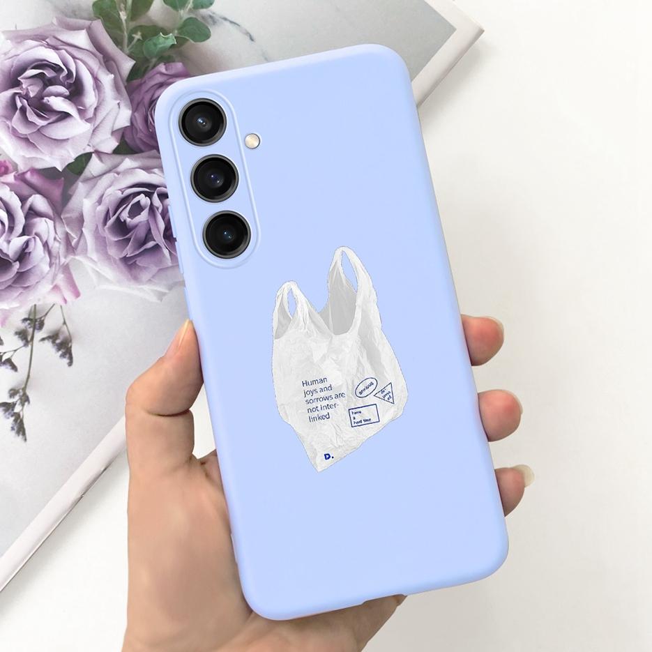 Для Samsung Galaxy S24 5G Чехол S24 Plus Новый Модный Мультяшный Чехол Мягкий Силиконовый Чехол для Телефона Для Samsung S24 Ultra S 24 S24+ Корпус