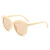 European and American style men's and women's round frame Y2K fashionable sunglasses, trendy and versatile, summer sun shading,