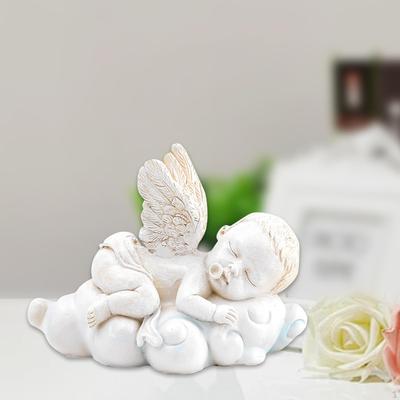 Фигурка ангела, коллекционная, европейская декоративная статуэтка, сувенирная скульптура