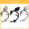 Alloy Ear Dragon Clips Accessories With Punk Style For Streetwear Fashion Wear