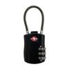 Lock Portable Padlock with Steel Cable Customs Code Lock Smart Combination Lock TSA Customs Lock