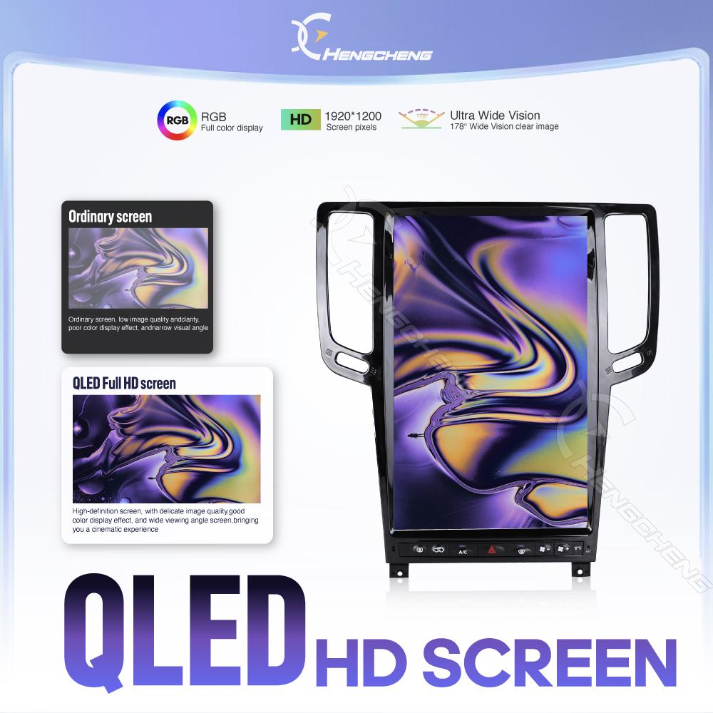 12.1″ Для Infiniti G4 G25 G35 G37 2006-2013 Автомобильный мультимедийный видеоплеер GPS-навигация Радио Стерео Android12 8+256G Carplay 4G