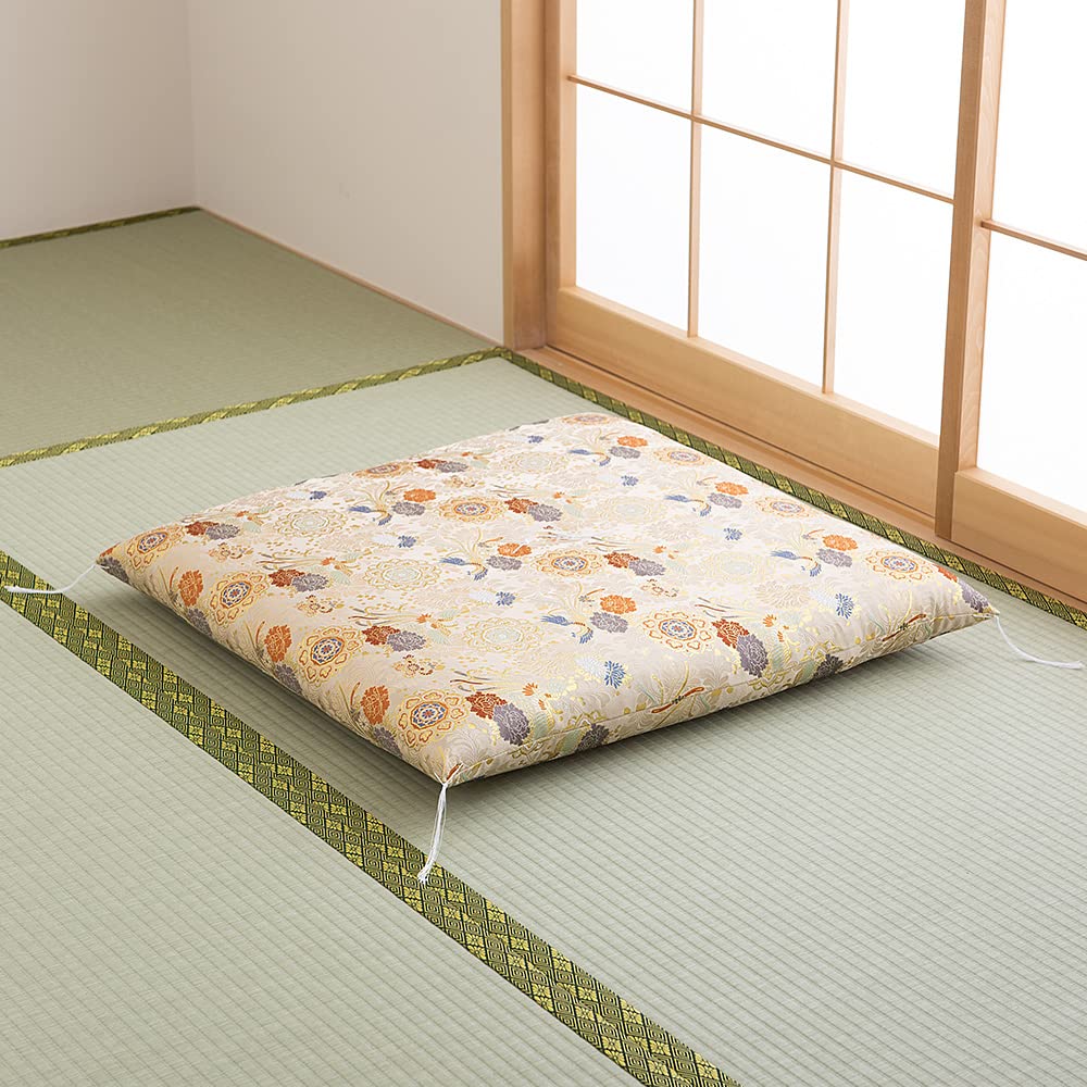 Буддийский алтарь магазин Takita Shoten Годзэн Дзабутон Тэнсё Хоо Белый Чай Поминальная Служба Буддийский Алтарь Буддийский Обон Храм Дзабутон Золотая Парча Обон