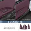 For NEW ZEEKR 7X 2025-2026  Door Window Glass Switch Protection Sticker, Button Sticker, Interior for Automotive Use