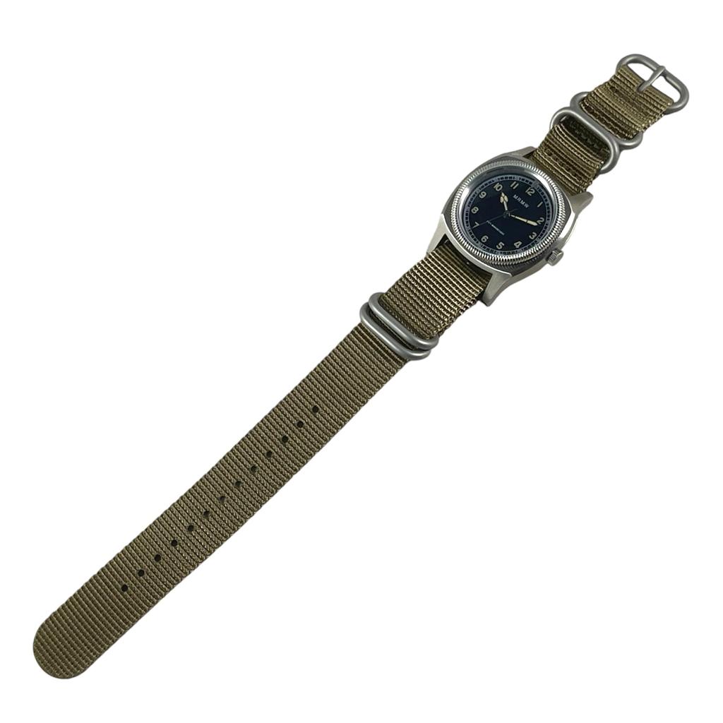 Военные часы Majetek Big Turtle 3hands Majetek Big Turtle 3hands цвет хаки нейлон ремешок NAto [MRMW] Мужские