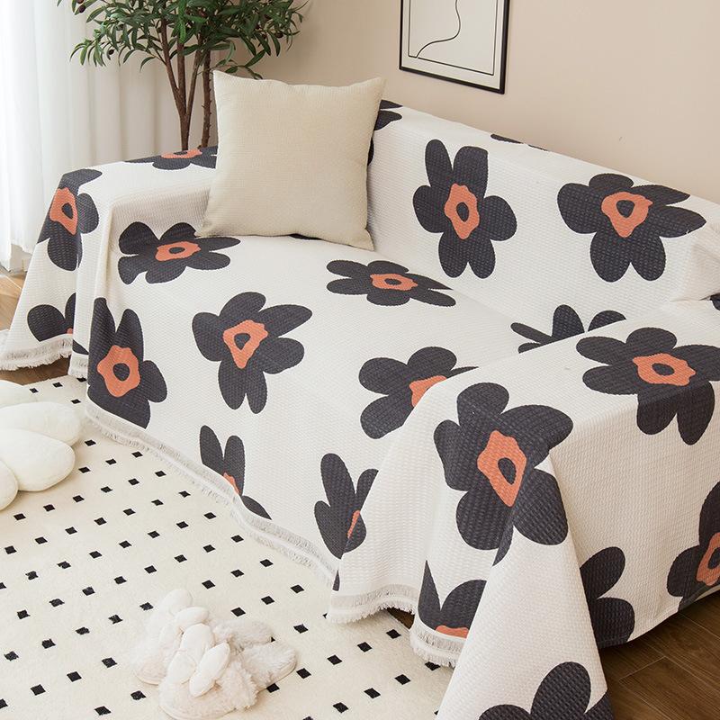 Полотенце для дивана, полное покрытие, простая подушка, полное покрытие, универсальный чехол на все сезоны