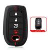 Силиконовый чехол для ключа-пульта автомобиля для Toyota RAV4 Corolla C-HR Crown Camry Land Cruiser Prado Yaris Avensis Аксессуары для ключей автомобиля