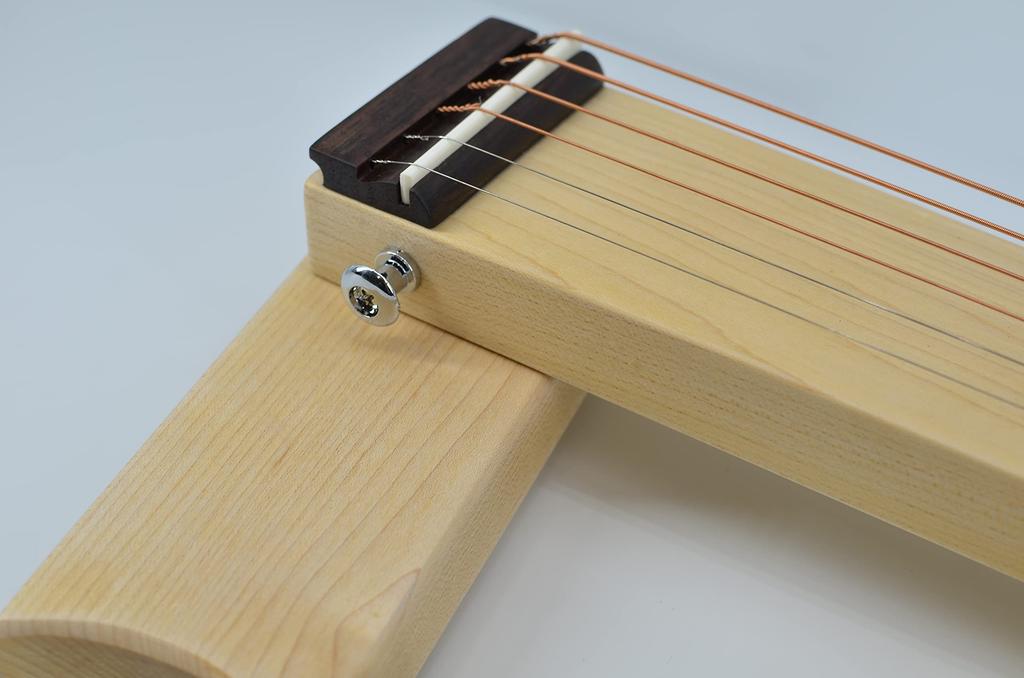 Cross Guitar Легкая дорожная гитара Акустическая дорожная гитара Бесшумная гитара с мягким чехлом 1.0 (Народные струнные)