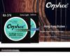 Струны для акустической гитары Orphee с покрытием против ржавчины - Комплект из 6 штук