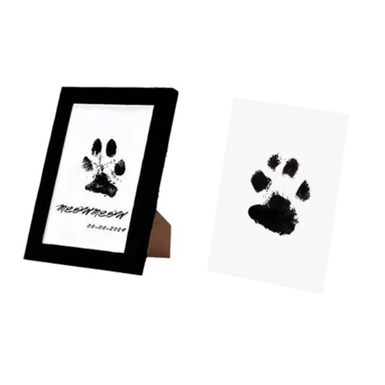 Inkless Paw Print Kit Clean Touch Ink Pads And Imprint Cards No Mess Paw Print Impression Set for Dogs Cats Nose Print Footprint Keepsake