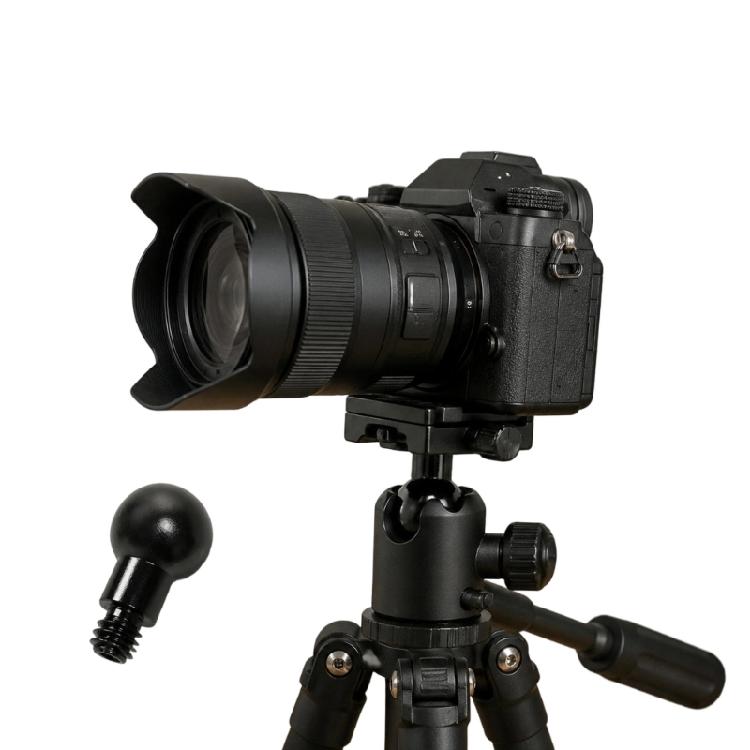 Aluminum Mounting Coupler Set for Ball Head Photography Hardware, Outdoor Camera Setups, Tripods, and Desktop Stands