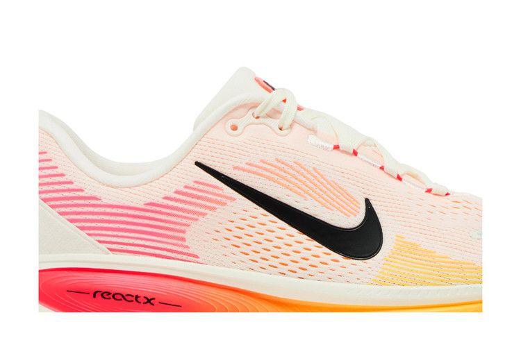 Детские кроссовки Nike Vomero 18 Sail Bright Crimson Laser Orange (GS) Парус/Ярко-малиновый/Лазерно-оранжевый/Черный