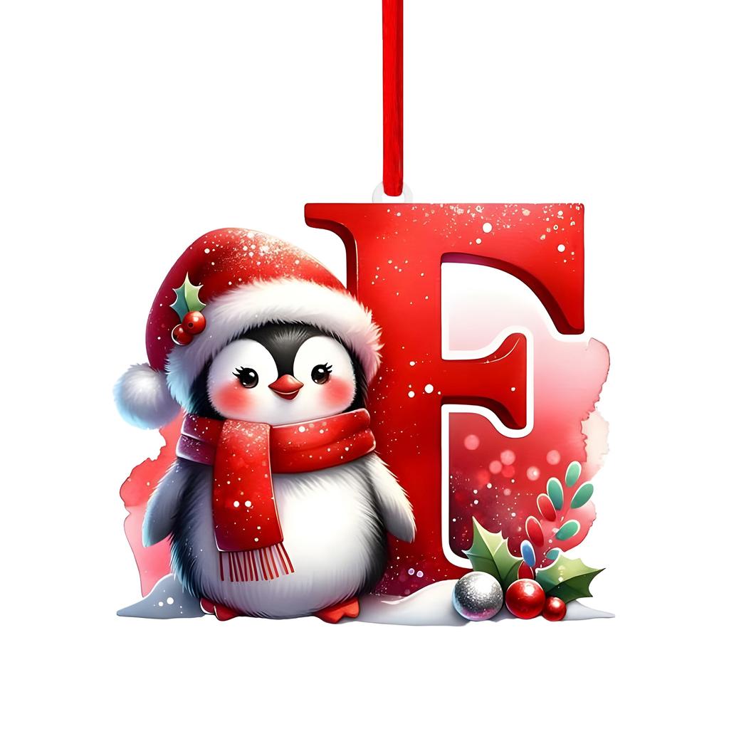 26 Letter,Christmas,Ornaments,Acrylic,1