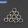 Lot Line Tackle Durable High Quality Fish Connector Stainless Steel Swivel Snap Fishing Split Rings