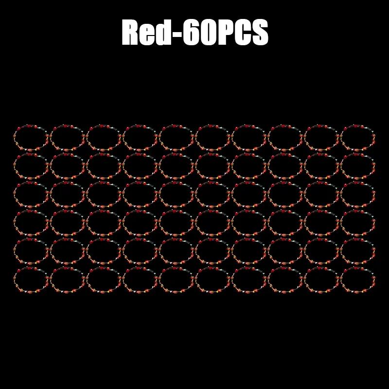 10/60 шт. Светящийся цветочный ободок Светодиодный цветочный венок Светящиеся цветочные венки Короны День рождения Свадьба Рождественское украшение 2024