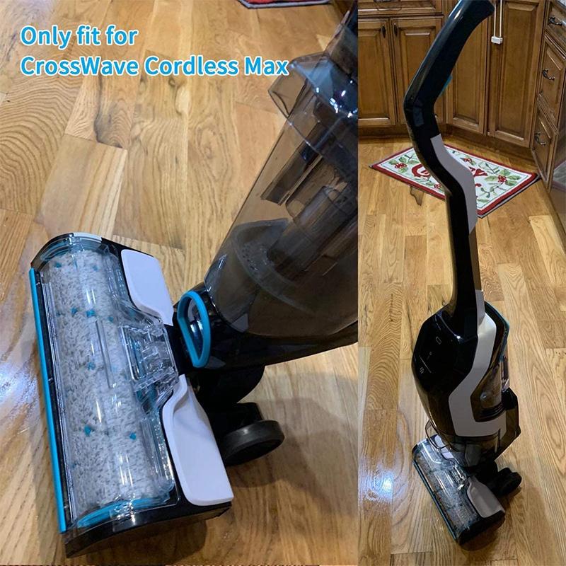 2 шт. многофункциональная щетка-валик для пылесоса Bissell Crosswave Cordless Max Series, подходит для Bissell 2765/2554