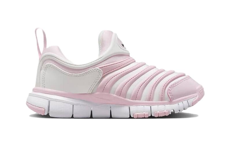 Nike Dynamo Free Низкие Детские Повседневные Кроссовки Розово-Белые Детские 343738-637