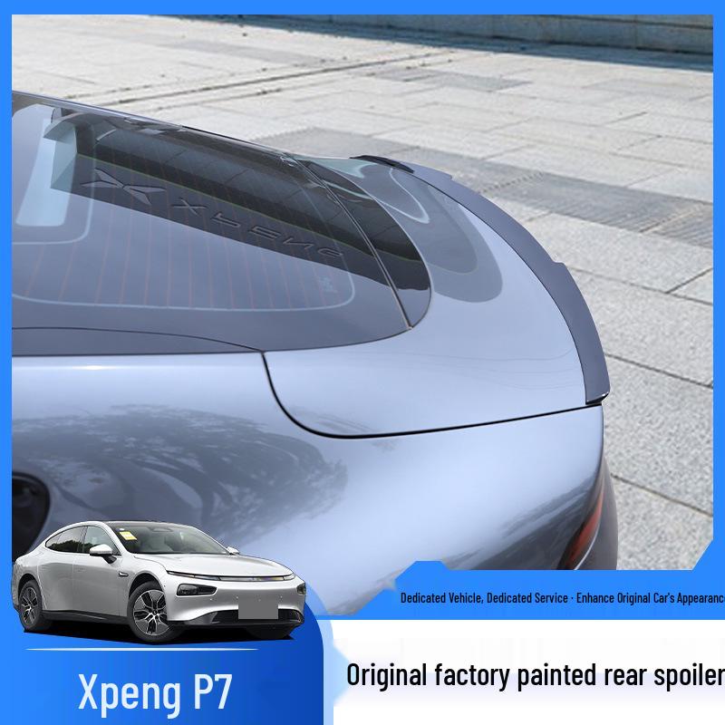 Спортивный спойлер XPeng P7 в стиле лезвия без сверления - Специальный автомобильный аксессуар