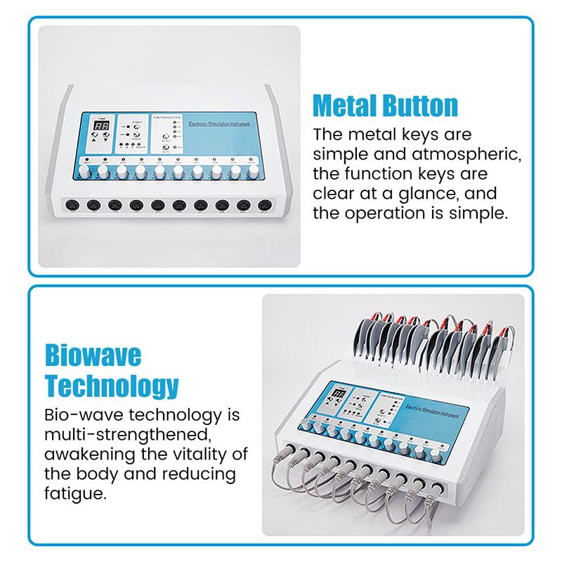 S718 Weight Loss Machine Waves EMS Muscle Stimulator Body Slimming Machine Fat Burning Bio Beauty Massager Muscle Stimulator