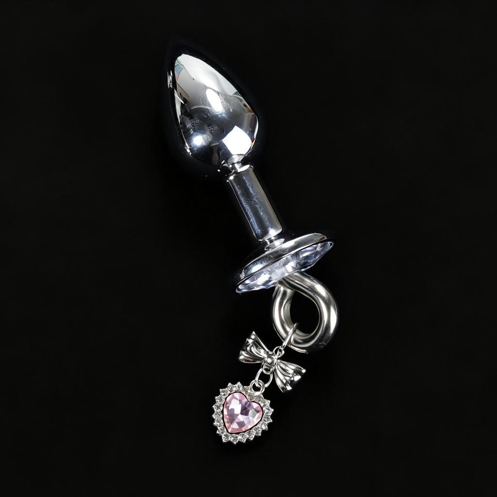 2026 New Stunning Sparkling Diamond Collar Nipple Clamp Nipple Ring 34mm Anal Plug BDSM Couple Sexy Toys Breast Sex Toy Meme 18+