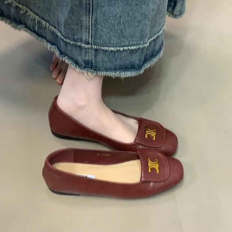 Женские модные повседневные удобные подошвы женские белые эластичные балетки из искусственной кожи с металлическими буквами на одну ногу