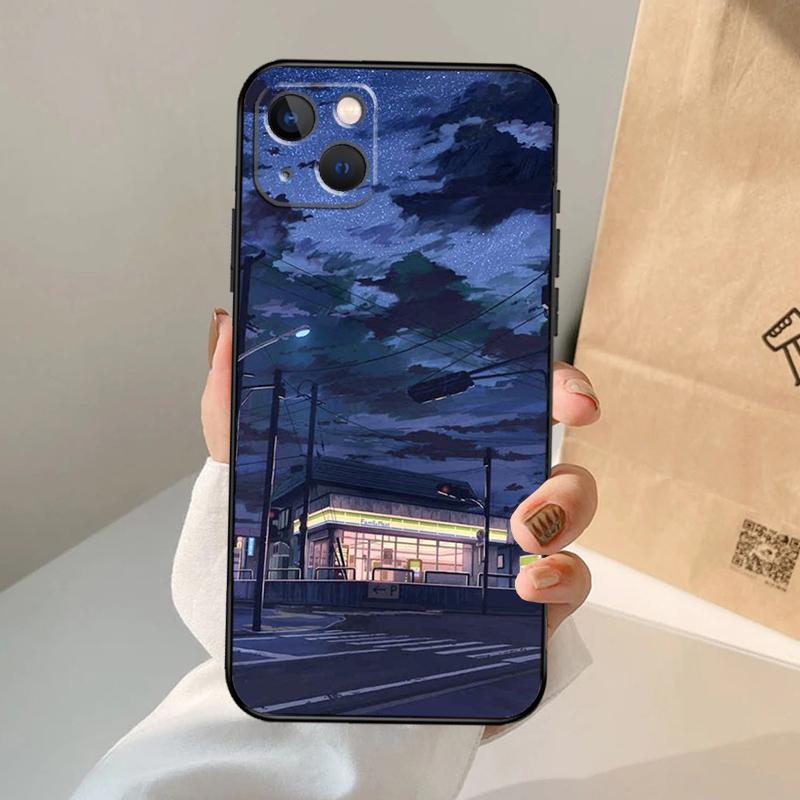 Чехол для телефона в стиле Манга Аниме для iPhone 17 Air 16 14 13 12 11 15 Pro Max 13 12 mini 15 16 Plus 16e Чехол Coque